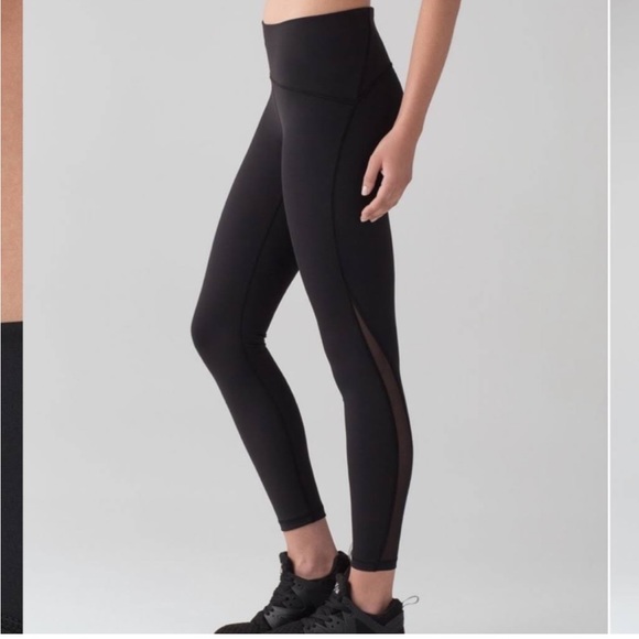 Lululemon Train Times 7/8 Legging in black size 6 - Picture 3 of 11